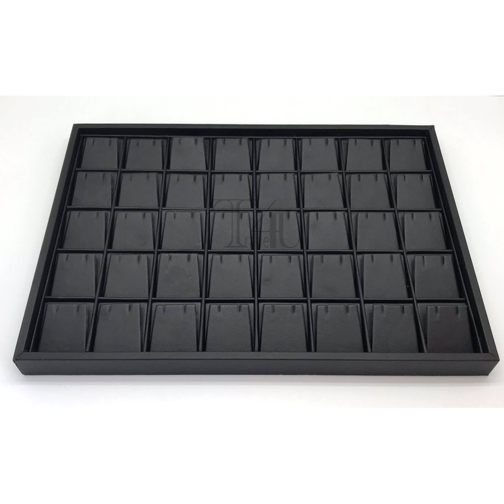 ถาดต่างหู 40 ช่อง หนัง PU