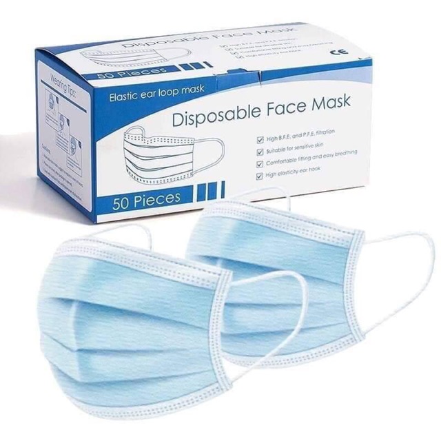 Disposable Face Mask หน้ากากอนามัย 3ชั้น