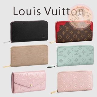 Shopee ลดกระหน่ำ🔥ของแท้100%🎁Louis Vuitton Brand New ZIPPY กระเป๋าสตางค์ซิป