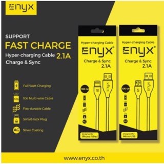 [ราคาส่งไม่จำกัดชิ้น] สายชาร์จ Enyx USB Hyper-Charging Cable ของแท้