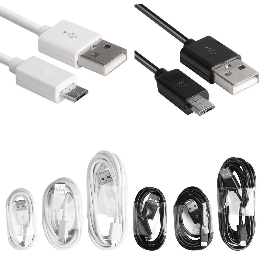 สายเคเบิ้ลสายชาร์จซิงค์ข้อมูล Micro Usb 1 เมตร / 2 เมตร / 3 เมตรสําหรับโทรศัพท์ Android