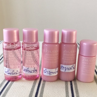 Shiseido white lucent  เหมายกเซตพกพาขึ้นเครื่อง