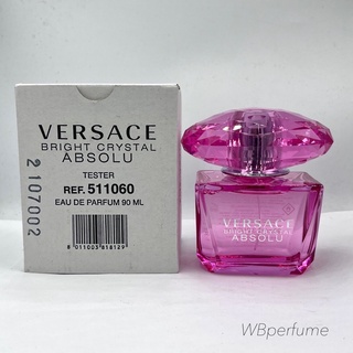 น้ำหอม แท้100% Versace Bright Crystal Absolu EDP 90 ml. Tester