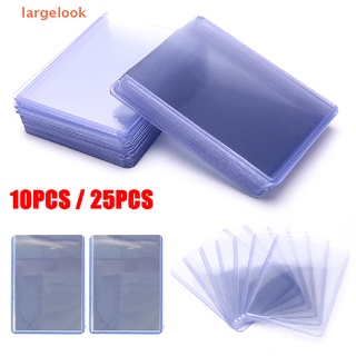 [largelook] 10/25PCS 35PT Top Loader 3X4" Board Game Cards Outer Protector Gaming Trading