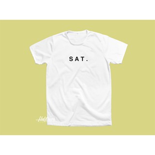 เสื้อยืดสกรีนลาย SAT. Saturday