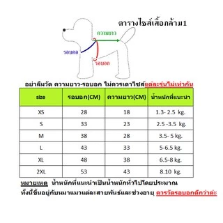เสื้อกล้ามสัตว์เลี้ยง ลายการ์ตูน เสื้อสุนัข แมว ผ้าบางใส่หน้าร้อน สีสันสดใส พร้อมส่ง T-004