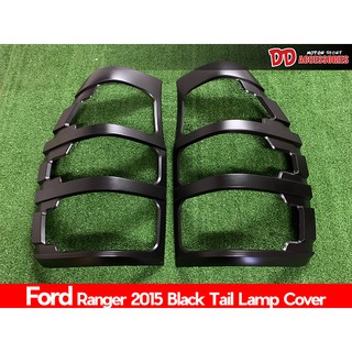 ครอบไฟหน้า Ford ranger 2012 2013 2014  T6 สีดำด้าน ราคาถูกสุดๆ