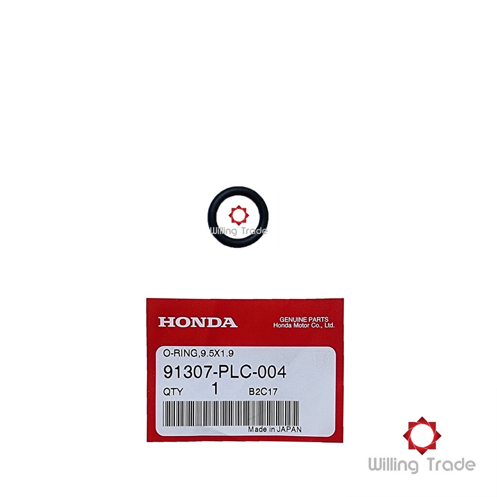 0370_HO. โอริงเซนเซอร์อุณหภูมิ 9.5x1.9 (B112) HONDA: (91307-PLC-004) CLICK 125I (รุ่น 1,2,3) [แท้ศูนย์ 100%] ....SENS...