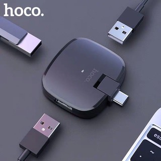 Hoco HB11 หัวแปลง Type-C to USB 2.0 3 Port