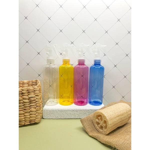 250ml ขวดพลาสติก triger CLEAR สเปรย์ color - ขวดรีฟิล - ขวดสเปรย์ - ขวดสีทริกเกอร์พลาสติก 250ml
