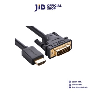 UGREEN CABLE (สายจอมอนิเตอร์)  HDMI TO DVI 24+1 (11150) 1.5 METER