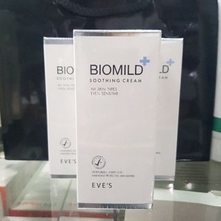 Eves❄ไบโอมายด์ BIOMILD SOOTHING CREAMเป็นครีมบำรุงช่วยบรรเทาผิวที่เกิดจากการแพ้ คัน ติดสเตียรอยด์