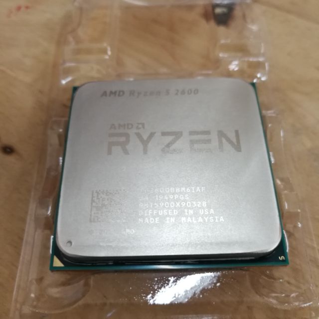 AMD RYZEN 5 2600 มือสอง ประกัน STREK (ซื้อมาเดือน มีนาคม 2020)