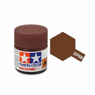 สีสูตรน้ำ TAMIYA XF-68 NATO Brown (10 ml)