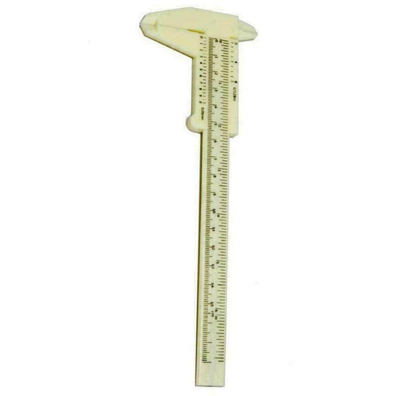6-Inch Plastic Vernier Calipers - 5-Pack Mini Measuring Tools (Metric & Inch Scales)