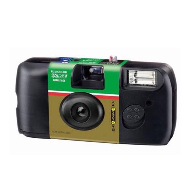 กล้องฟิล์ม Fujifilm Simple Ace ISO400 กล้องใช้แล้วทิ้ง EXP: 01/2022📸