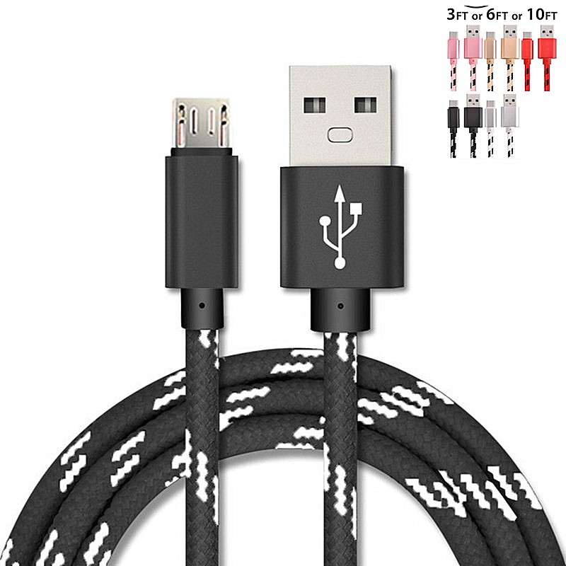 Original 3M Long Micro usb Data cable For Samsung Galaxy M10 J3 J5 J7 J8 J6 J4 Plus A6 A3 A5 A7 2016 Android fast Charge