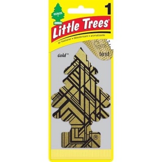 แผ่นน้ำหอม ลิตเติ้ลทรีส์ กลิ่น โกลด์ Little trees Gold กลิ่นทอง กลิ่นใหม่ ปี 2022