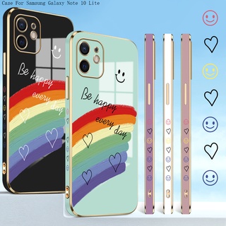 Compatible With Samsung Galaxy Note 20 10 Lite Plus Ultra เคสซัมซุง สำหรับ Case Smile Lover Heart TPU เคส เคสโทรศัพท์ เคสมือถือ