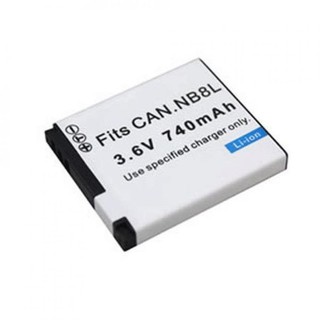 For Canon แบตเตอรี่กล้อง รุ่น NB-8L Replacement Battery for Canon #171