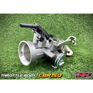 เรือนลิ้นเร่ง CBR150 สำหรับแมพเซ็นเซอร์เดิม wave110i  มีขนาด 28 mm,30 mm,32 mm.
