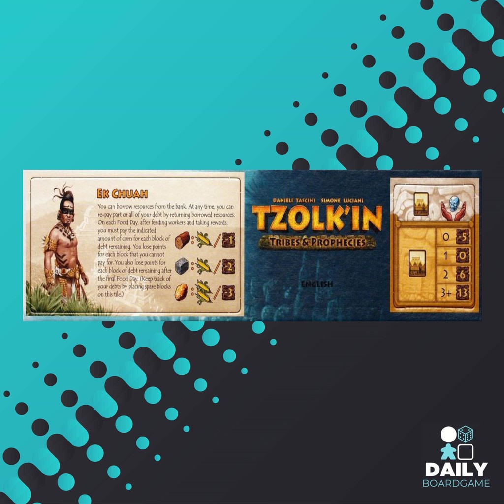 Tzolk'in: The Mayan Calendar - Tribes & Prophecies: Mini Expansion 1 [Boardgame][Promo]