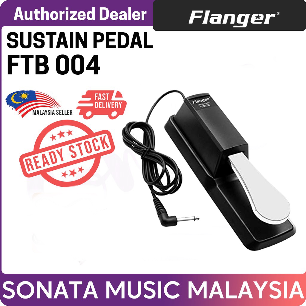Flanger Pedal FTB-004 คีย์บอร์ด SUSTAIN PEDAL ( FTB004 / FTB 004 )