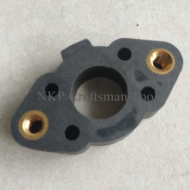 ไฟเบอร์ลองคาบูเรเตอร์ คอคาบูเรเตอร์ ข้อต่อคาบูเรเตอร์ เครื่องตัดหญ้า เครื่องพ่นยา DC-57 DC57 HSC570 