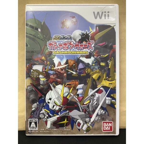 แผ่นแท้ [Wii] SD Gundam Gashapon Wars (Japan) (RVL-P-SD9J)