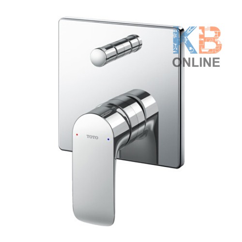 TBG04S04T ก๊อกผสมสำหรับยืนอาบน้ำชนิดฝังผนัง พร้อมชุดเปลี่ยนทิศทางน้ำและ Mini Unit series GA TOTO