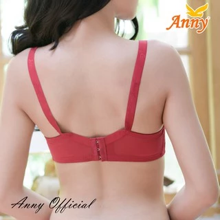ชุดชั้นใน Anny รุ่นB010_s1 คัพB-C เสื้อใน 3ตะขอ บราไร้โครง ฟองน้ำบางเฉียบ2mm ผ้าด้านข้างเป็นผ้าตะข่ายกว้าง เต็มทรง