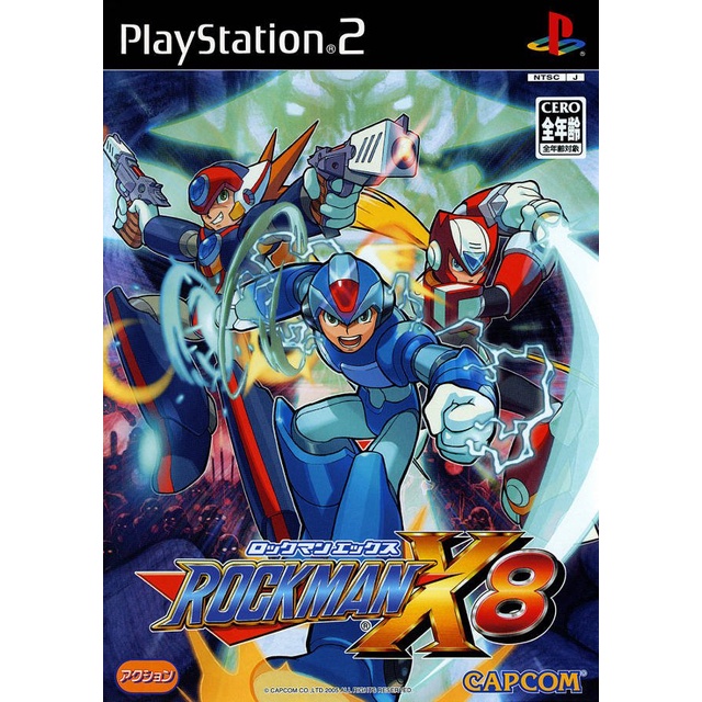 RockMan X8 แผ่นเกมส์ ps2