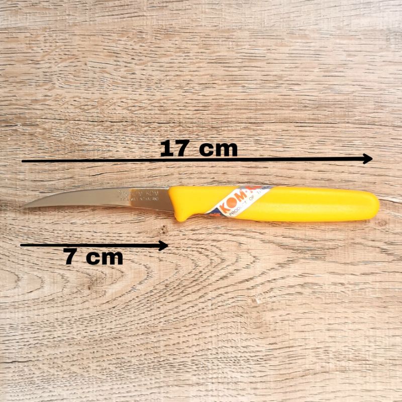 KOM-KOM มีดแกะสลัก มีดคว้าน 3 นิ้ว มีดแกะสลักผักผลไม้อย่างดี มีดคมๆ​ 1 เล่ม - รูปที่ 3
