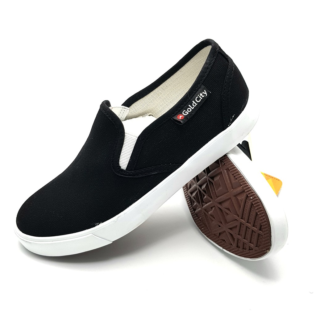 Gold city ผ้าใบแบบสวมสลิปออน1271 มี 6 สี  ไซส์ 38-45
