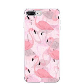 เคสลายนกฟลามิงโก้ ชมพู Pink Flamingo