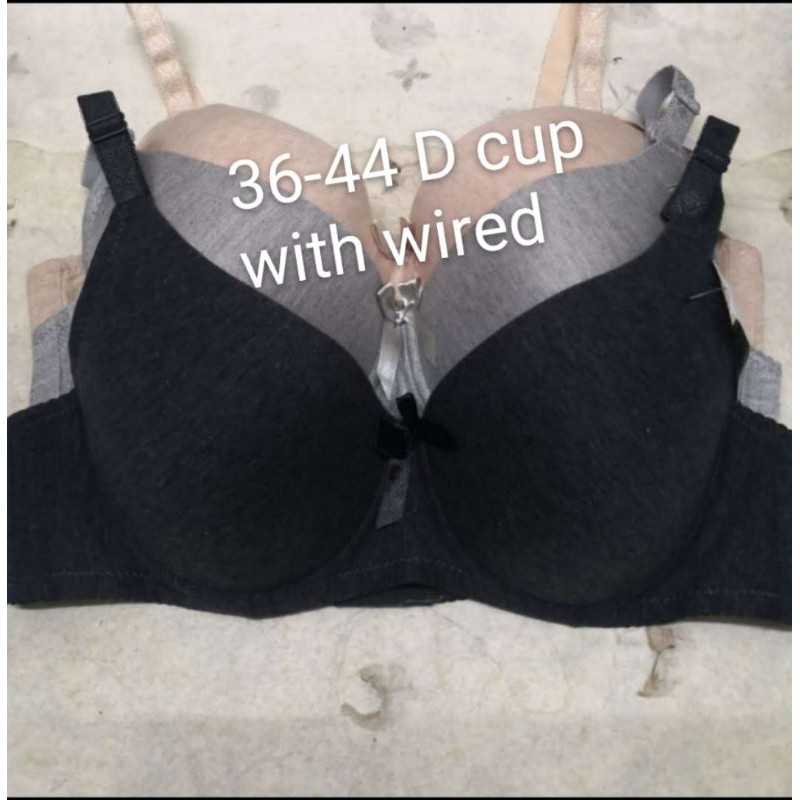 ️Plus size ️ D cup บราสุภาพสตรีมีสาย 999/เสื้อชั้นในสตรี/baju da dawai ada besi