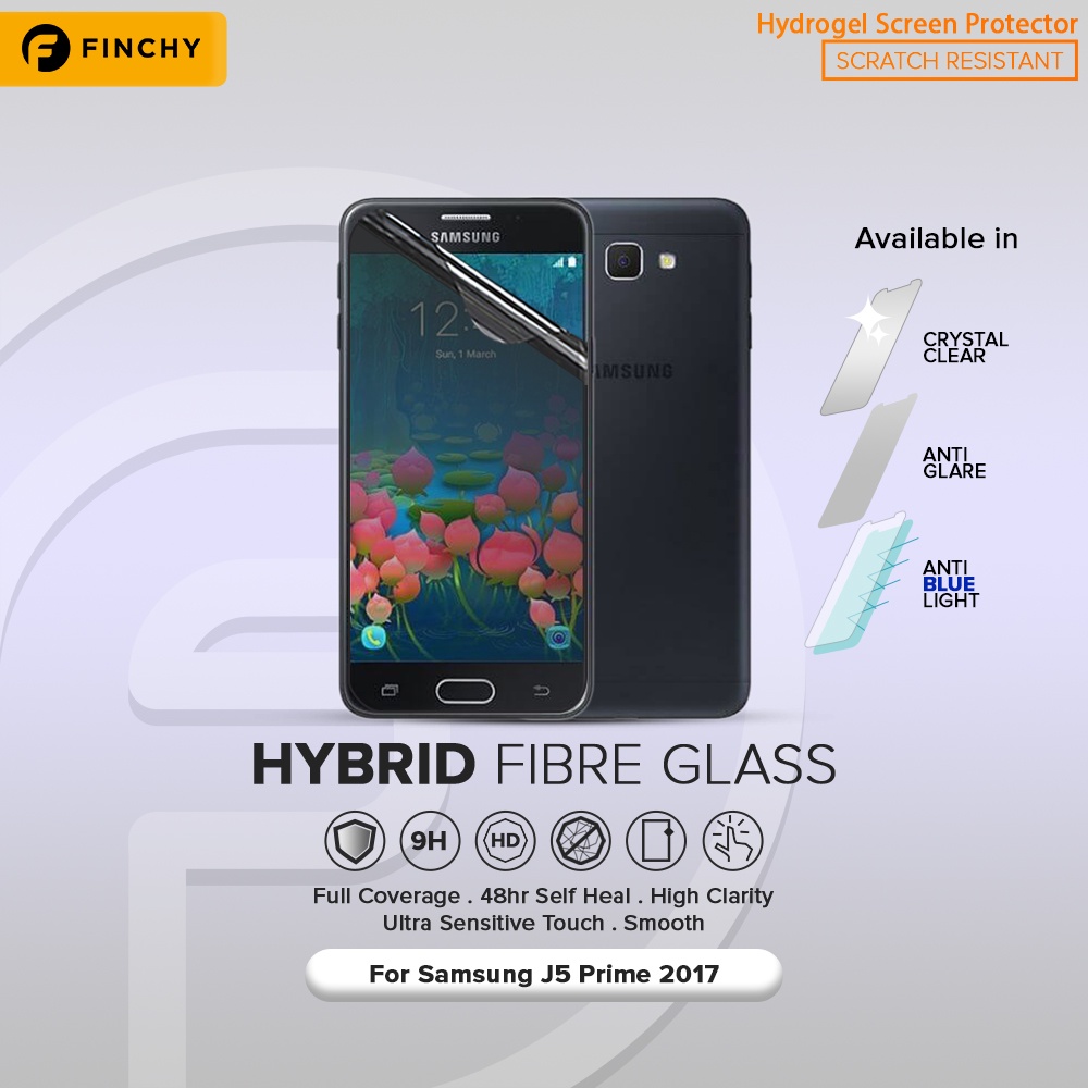 FINCHY Samsung J5 Prime 2017 Hydrogel Premium Anti-Break Screen Protector - ด้านหน้า