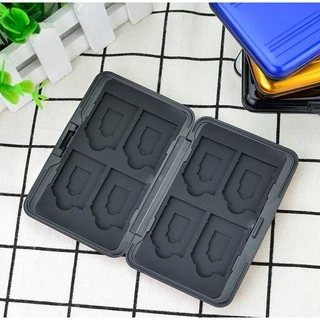 กล่องใส่เมมโมรี่การ์ด กล่องใส่การ์ด ที่ใส่เมมโมรี่การ์ด กล่องใส่เมม SD+Micro SD วัสดุคุณภาพสูง กันน้ำได้ CARD 8+8
