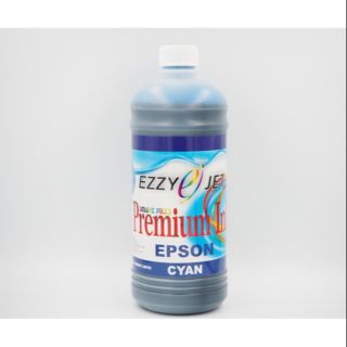 Ezzy-jet Epson Inkjet Premium Ink หมึกเติมอิงค์เจ็ท เอปสัน ขนาด 1,000 ml. ( Cyan - สีน้ำเงิน )