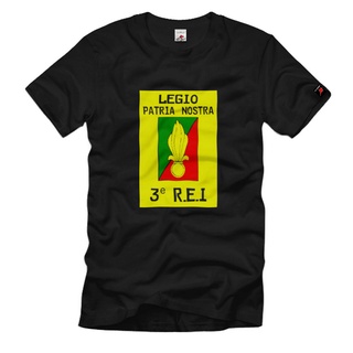 ใหม่ เสื้อยืดผ้าฝ้าย พิมพ์ลาย Legion Partia Nostra Foreign Legion 3E Rei สไตล์ฮาโลวีน สําหรับผู้ชายS-5XL