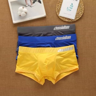 🔥พร้อมส่ง🔥กางเกงในชาย Aussiebum ทรงTrunk ผ้าไนลอน