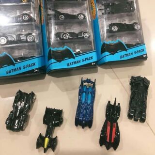 รถเหล็กhot wheels batman (เซต 5 คัน)