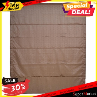 ผ้าม่านพับ HOME L&amp;S BROWN 130x160 ซม. สีน้ำตาล ม่านบังตา ROMAN BLIND HOME L&amp;S BROWN 130X160CM BROWN