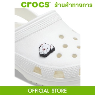 CROCS Jibbitz White Pitbull ตัวติดรองเท้า