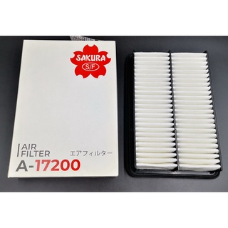 กรองอากาศ/ไส้กรองอากาศ (AIR FILTER) MAZDA CX-5 2.0/2.5 ปี2014 MAZDA 3 2.0 ปี2015 SAKURA