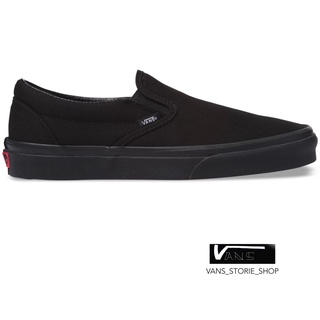 VANS SLIP ON BLACK BLACK SNEAKERS สินค้ามีประกันแท้