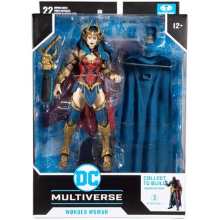 ของเล่นดีซี DC COMICS Dark Nights: Death Metal DC Multiverse Wonder Woman Action Figure (Collect to Build: Dark Father)