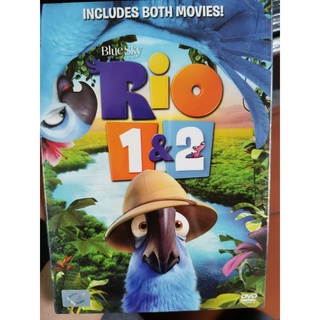 DVD 2 Part 2 Disc : Rio (2011) ริโอ เดอะ มูฟวี่ + Rio 2 (2014) ริโอ 2 " Animation Cartoon การ์ตูน "