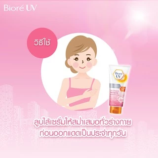 บิโอเร ยูวี บอดี้แคร์เซรั่ม 50มล Biore UV Anti-Pollution Body Care Serum Intensive Aura SPF50+ PA+++ 50 ml.