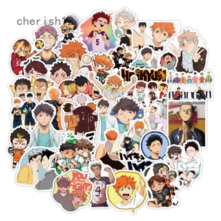 สติ๊กเกอร์ลายการ์ตูน Anime Haikyuu กันน้ํา 100 ชิ้น / แพ็ค